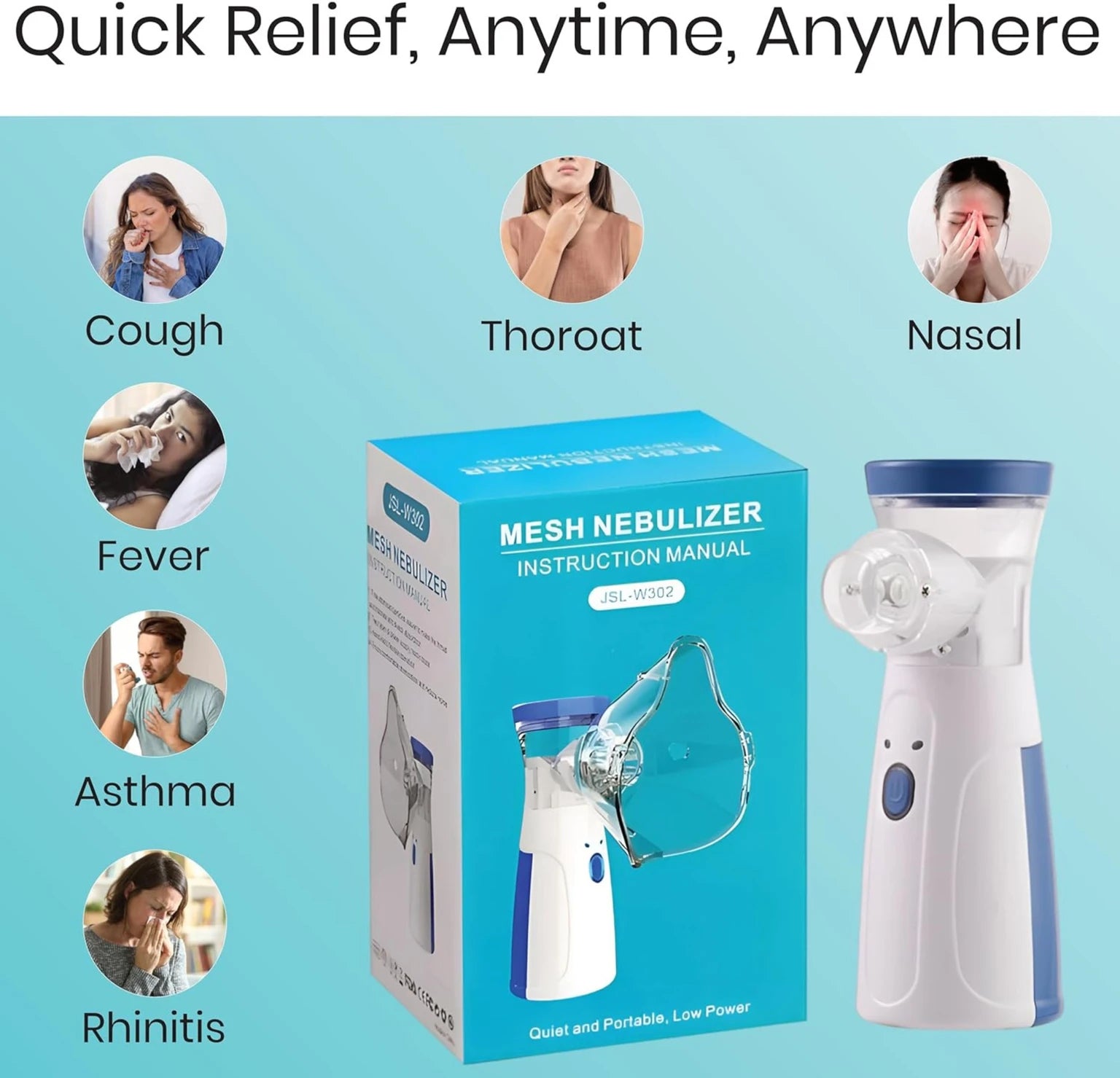 Mini Portable Mesh Nebulizer