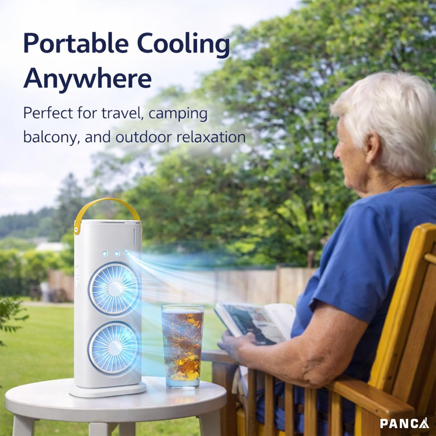 DOUBLE ENDED SPRAY FAN COLD AIR