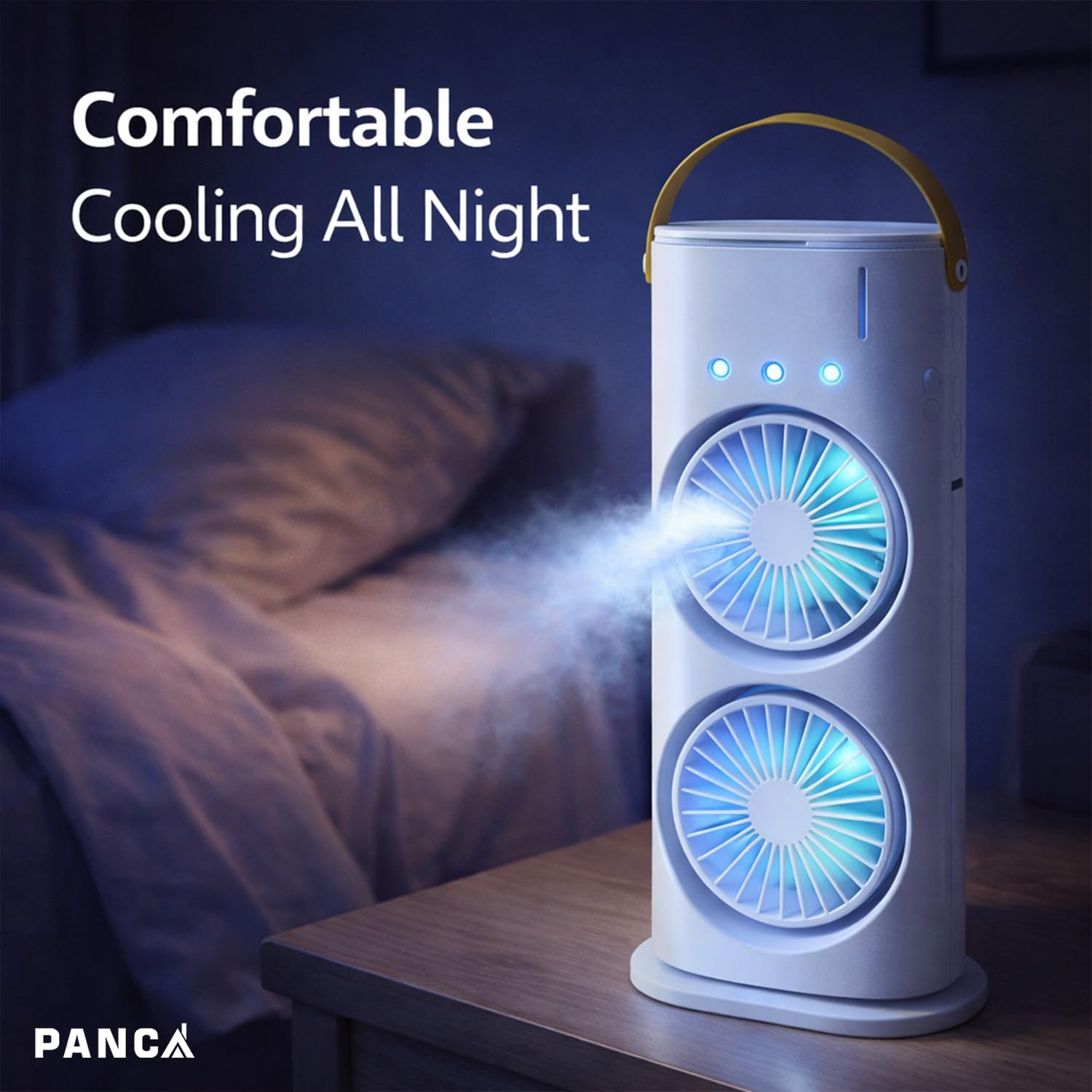 DOUBLE ENDED SPRAY FAN COLD AIR